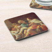 ロットおよび彼の娘、c.1630 (キャンバスの油) コースター (左側)