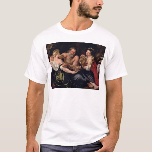 ロットおよび彼の娘 Tシャツ (正面)