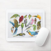 ロットのオウムの多くおよび多くおよびギフトの多く マウスパッド (マウス)