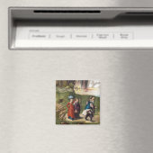ロットエスケープ – Albrecht Durer - c1496 マグネット (インサイチュ (食洗機))