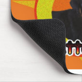 ロットワイラーが骨を攻撃する時 マウスパッド (コーナー)