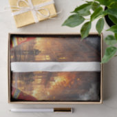 ロットワイラーとしてファイアーファイター –  薄葉紙 (ギフト)