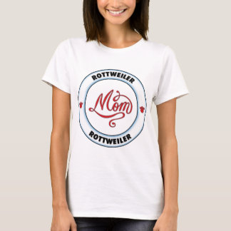 ロットワイラーのお母さん Tシャツ