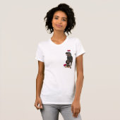 ロットワイラーのクリスマスのNightshirt Tシャツ (正面フル)