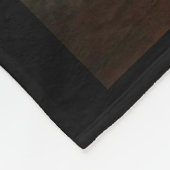 ロットワイラーのフリースブランケット フリースブランケット (角)