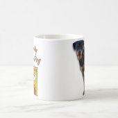 ロットワイラーのマグ コーヒーマグカップ (中央)