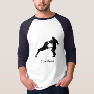 ロットワイラーの保護Schutzhund Tシャツ