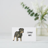 ロットワイラーの名刺 名刺 (スタンド正面)