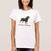 ロットワイラーの女性Tシャツ Tシャツ (正面)