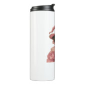 ロットワイラーの子犬がピンクの魔女に扮 – かわいいハ タンブラー (回転左)