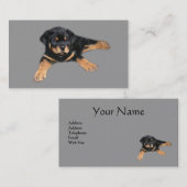 ロットワイラーの恋人の名刺 名刺 (正面/裏面)