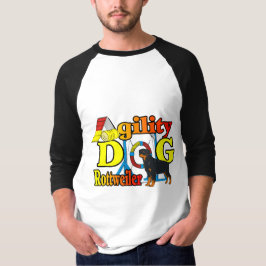 ロットワイラーの機敏性ギフト Tシャツ