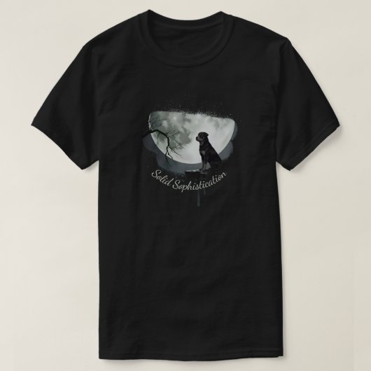 ロットワイラーの洗練 Tシャツ (デザイン正面)