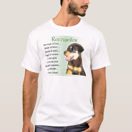 ロットワイラーアートギフト Tシャツ