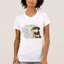 ロットワイラーアートギフト Tシャツ
