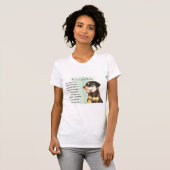 ロットワイラーアートギフト Tシャツ (正面フル)