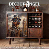 ロットワイラーインLondon - Decopage - 薄葉紙