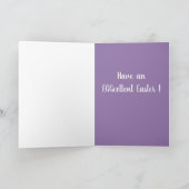 ロットワイラーイースターバニー カード (内部)