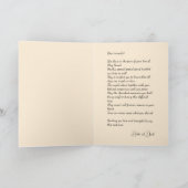 ロットワイラーエンジェルアートカード紛失悔やみや弔慰 招待状 (内部)