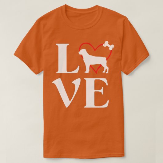 ロットワイラーギフト愛犬Tシャツfor Women Rotti Tシャツ (デザイン正面)