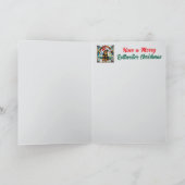 ロットワイラークリスマスストッキング シーズンカード (内部)