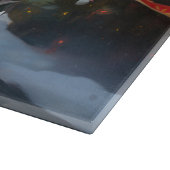 ロットワイラークリスマスフェスティバルシーズン カッティングボード (角)