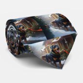 ロットワイラークリスマスフェスティバルシーズン ネクタイ (ロール)