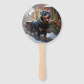 ロットワイラークリスマスフェスティバルシーズン ハンドファン (裏面)