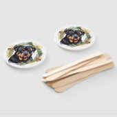 ロットワイラークリスマスリースフェスティバルカップ ハンドファン (組立なし)