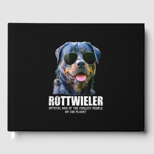 ロットワイラークールの犬 ゲストブック (正面)