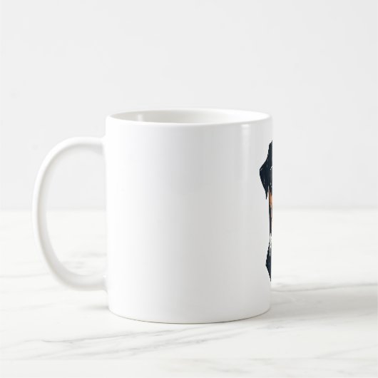 ロットワイラーザモンズ コーヒーマグカップ (左)