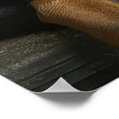 ロットワイラースノウリースレイクリスマスデコール ポスター (角)