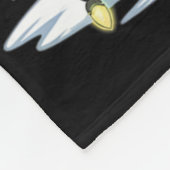 ロットワイラードッグサンタハットクリスマスツリーライトクリスマス フリースブランケット (角)