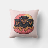 ロットワイラードッグスサマープールフロティー クッション (裏面)