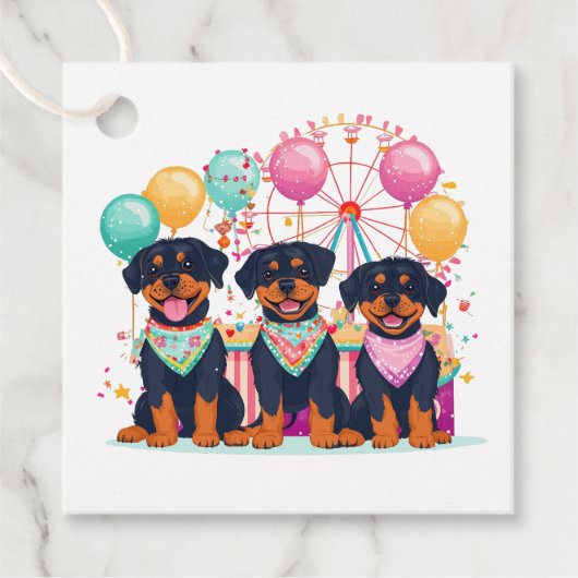 ロットワイラードッグズアットアザカーニバル フェイバータグ (正面)