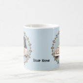 ロットワイラードッグドライビングカーマグ コーヒーマグカップ (中央)