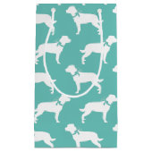 ロットワイラードッグパピーロッティ スモールペーパーバッグ (正面)