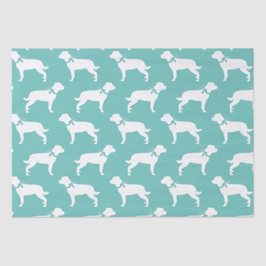 ロットワイラードッグパピーロッティ 薄葉紙 (正面)