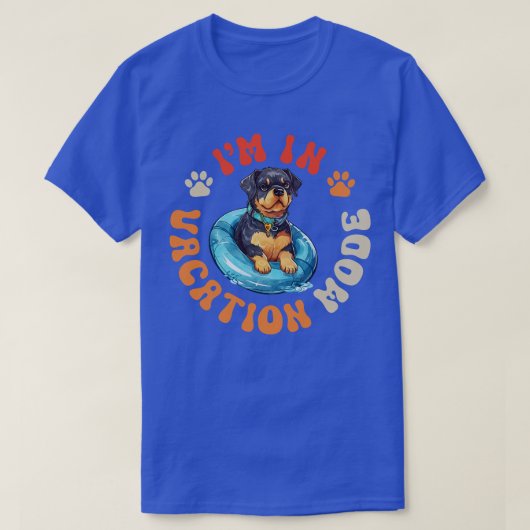 ロットワイラードッグ3 Tシャツ (デザイン正面)