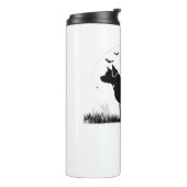 ロットワイラードッグ – ハロウィンムーンシルエットオーバーシズ タンブラー (回転左)