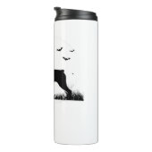 ロットワイラードッグ – ハロウィンムーンシルエットオーバーシズ タンブラー (回転右)