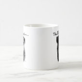 ロットワイラーハッピー顔 コーヒーマグカップ (中央)