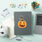 ロットワイラーハロウィンステッカー シール (iPadカバー)