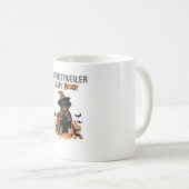 ロットワイラーハロウィーンの衣装ロットワイラーは私 コーヒーマグカップ (正面右)