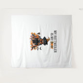 ロットワイラーハロウィーンの衣装ロットワイラーは私 タペストリー (正面(横))