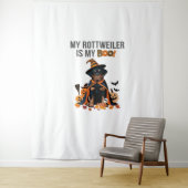ロットワイラーハロウィーンの衣装ロットワイラーは私 タペストリー (インサイチュ)