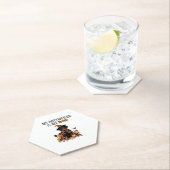 ロットワイラーハロウィーンの衣装ロットワイラーは私 ペーパーコースター (インサイチュ)