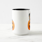 ロットワイラーハロウィーンコーヒーマグ マグカップ (中央)