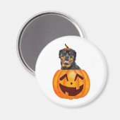 ロットワイラーハロウィーン マグネット (正面/裏面)