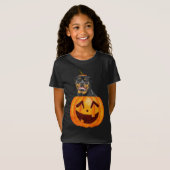 ロットワイラーハロウィーン Tシャツ (正面フル)